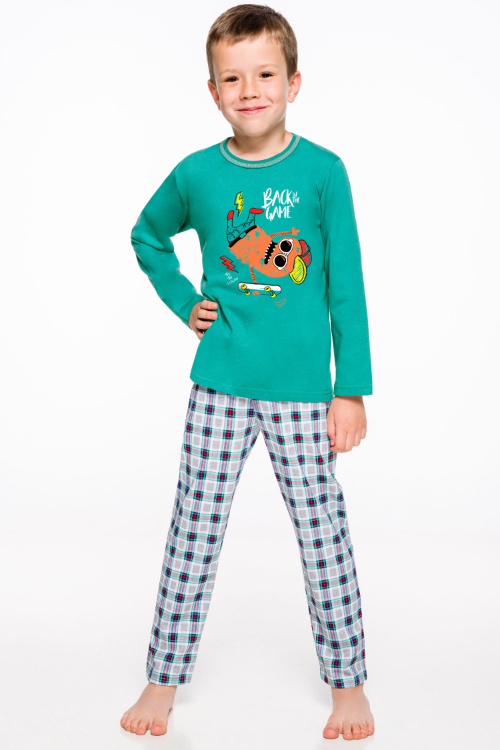 Chlapecké pyžamo 2343/1-Leo, dlouhý rukáv, vel. 122, 128
