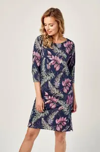 Dámská noční košile 2980-Vivian, 3/4 rukáv, vel. S, M, L