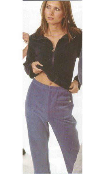 Dívčí flísové kalhoty SML-01, modrá, vel. 152, 158