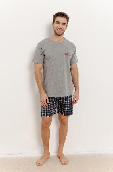 Pánské pyžamo 3396-Kyle, krátký rukáv, vel. 3XL, 4XL