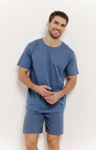Pánské pyžamo 3402-Nick, krátký rukáv, vel. 4XL, 5XL, 6XL
