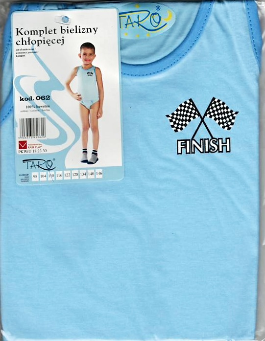 Taro, chlapecká souprava nátělník+slipy, vel. 104, 110, 116, 122, 128, 134, 140