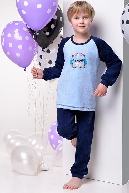 Dětské froté pyžamo 029/K, vel. 98, 104, 110, 116