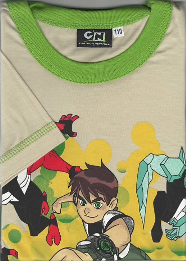 Taro, chlapecké pyžamo 603-Ben, krátký rukáv, šedý melír, vel. 122