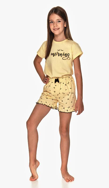 Taro, dětské pyžamo 2705-Misza, žlutá, vel. 110