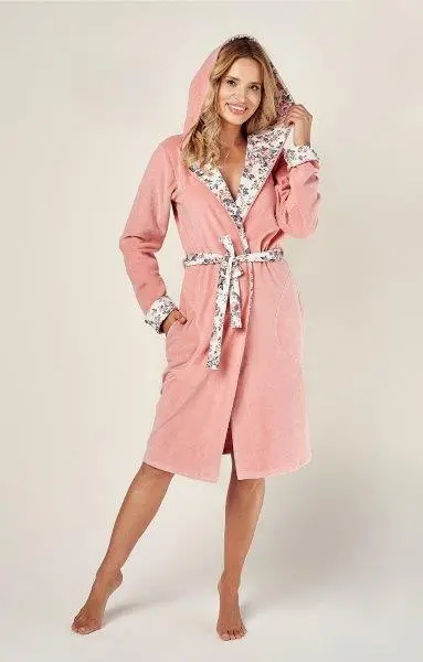 Dámský froté župan 3055-Gardenia, vel. XL