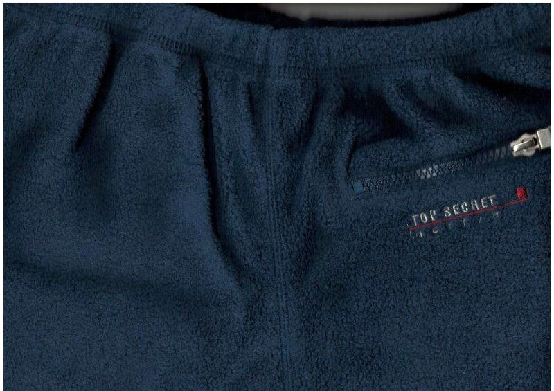 Dívčí flísové kalhoty SML-01, tmavě modrá, vel. 158