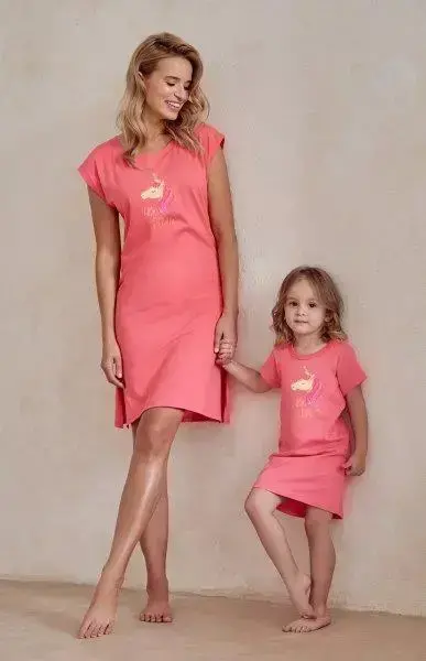 Dětská noční košile 3144-Mila, krátký rukáv, vel. 104