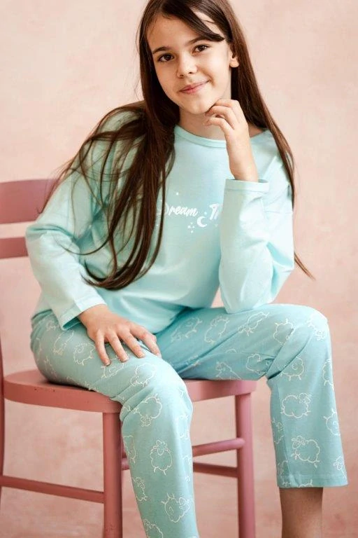 Dívčí pyžamo 3279-Abi, dlouhý rukáv, vel. 152