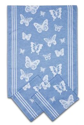 Kuchyňská utěrka Motýlci - balení 3 ks