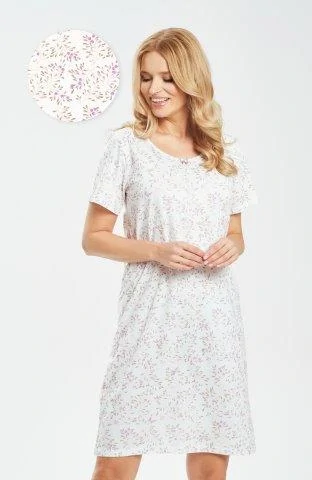 Taro, dámská noční košile 3543-Mariella, krátký rukáv, vel. M