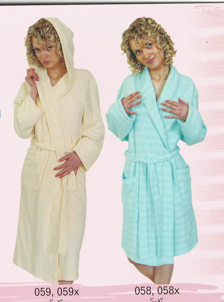 Dámský župan 058 různé barvy, vel. M, L, XL