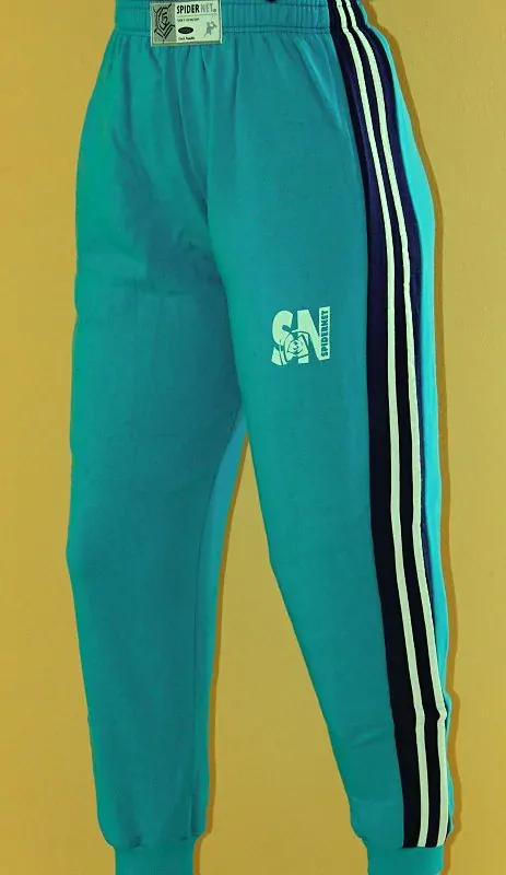 Tepláky 181203, zelená, vel. 152