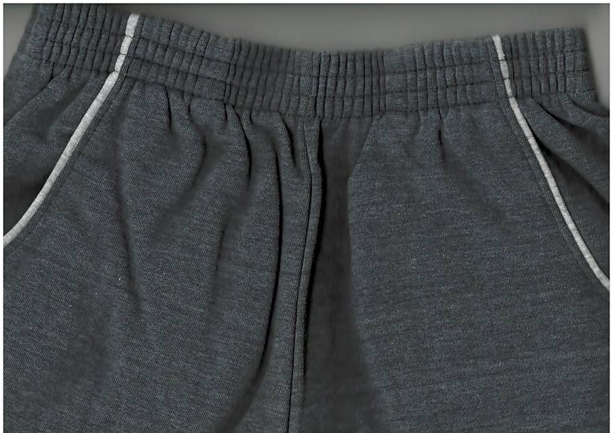 Tepláky - kapsáče 23302, šedá, vel. 140