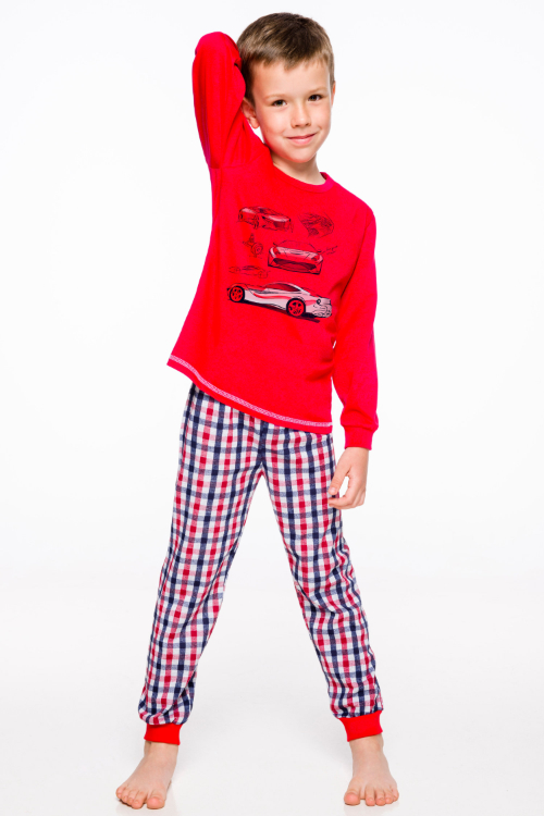 Taro, dětské pyžamo 856-Milosz, dlouhý rukáv, světle modrá, vel. 92