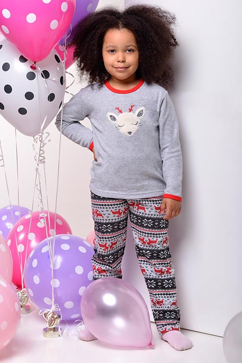 Taro, dívčí teplé pyžamo 690-Michasia, vel. 122