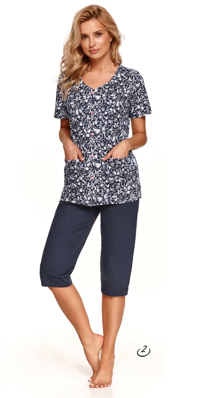 Dámské pyžamo 908-Wera, krátký rukáv, vel. M, XL