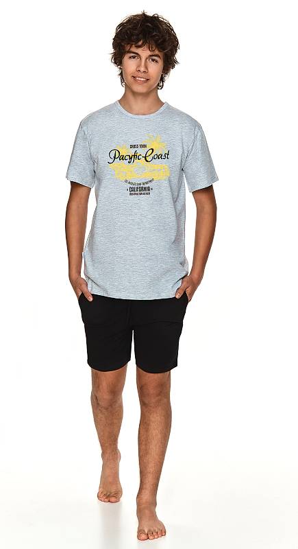 Taro, chlapecké pyžamo 2743-Wadim, skořicová, vel. 152