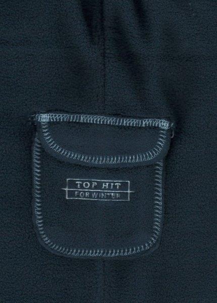 Dívčí flísové kalhoty SDAH-02, mírně rozšířené,  modrá, vel. 158