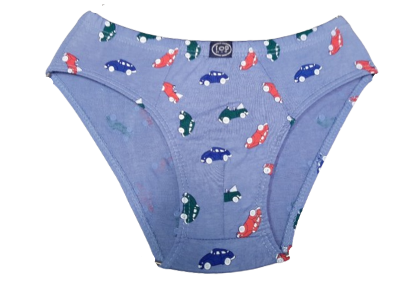 Dětské slipy BB-037, různé barvy, 3ks, vel. 134