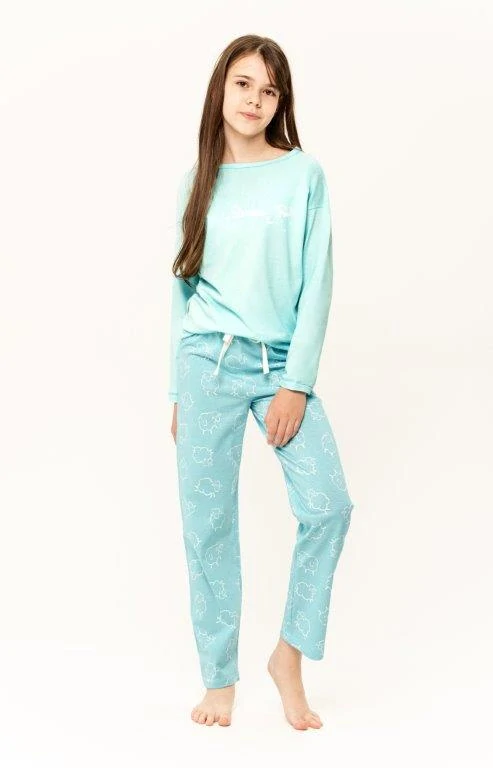 Dívčí pyžamo 3279-Abi, dlouhý rukáv, vel. 152