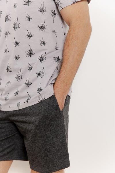 Taro, pánské pyžamo 3191-Archie, krátký rukáv, béžová, vel. XL