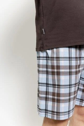 Taro, pánské pyžamo 3578-Marcello, hnědá, vel. XXL