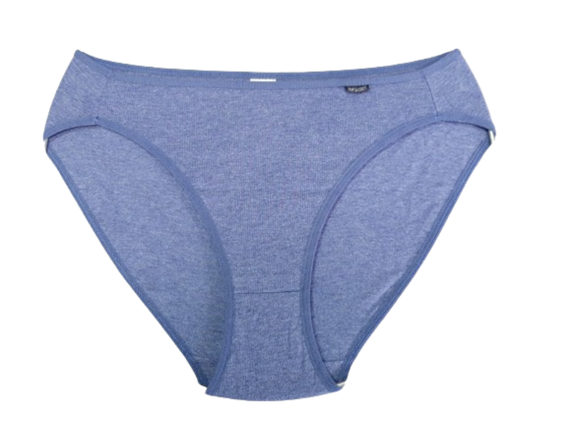 Dámské kalhotky ALH-02, tm. modrý + růžový melír, vel. XL