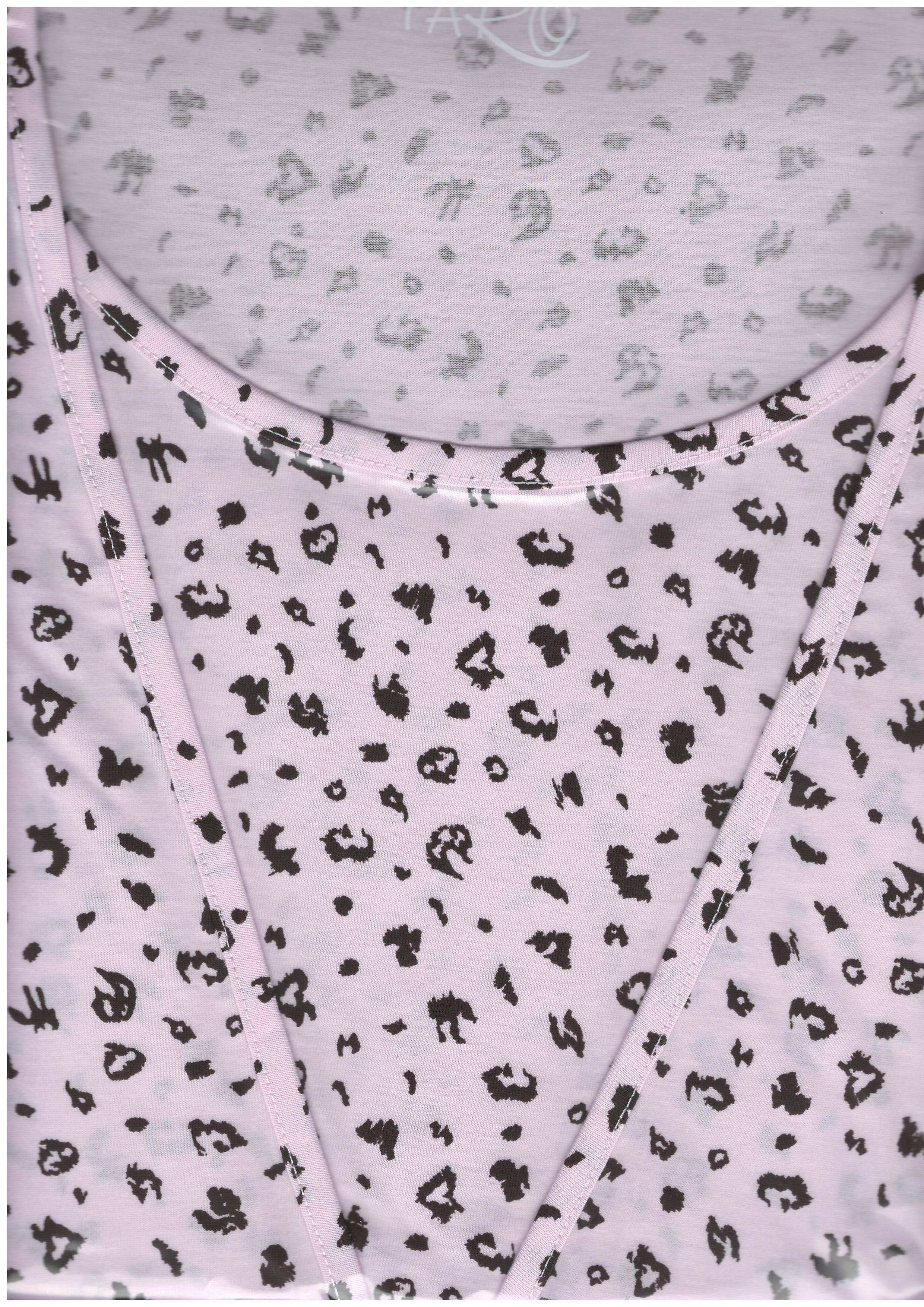 Mateřská noč. košile1091/1- Linda, dlouhý rukáv, světle růžová, vel. S