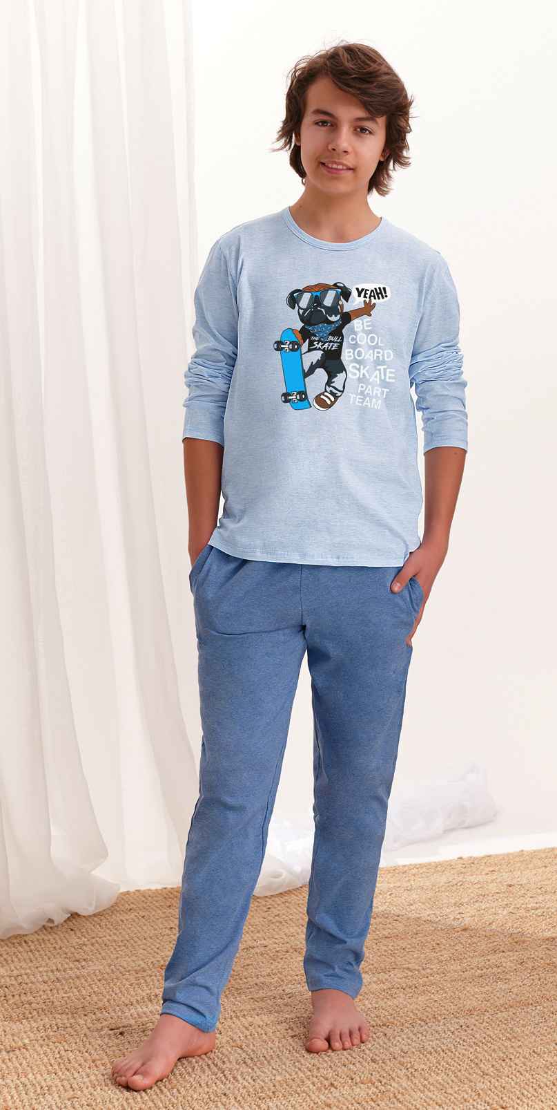 Chlapecké pyžamo 1175-Karol, vel. 146, 158