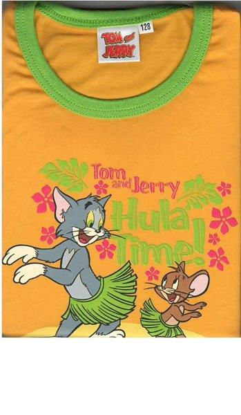 Taro, dětské pyžamo 550-T&J, žluto-oranžová, vel. 110