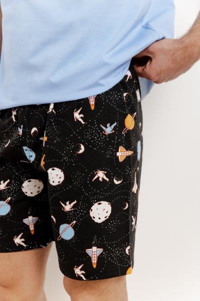 Taro, pánské pyžamo 3393-Spencer, světle modrá, vel. M