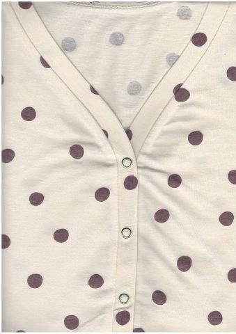 Dámská noční košile 3529-Nita, krátký rukáv, žlutá, vel.  S, M, L, XL