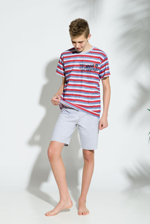 Chlapecké pyžamo 344/2-MAX, vel. 146, 158