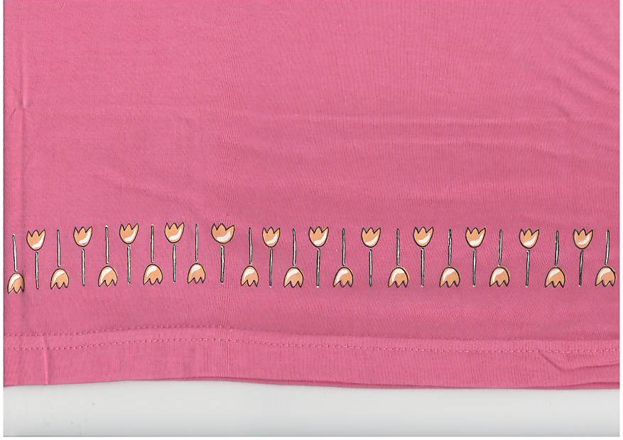 Happy kids, dívčí noční košile LKD-007, krátký rukáv, světle zelená, vel. 128