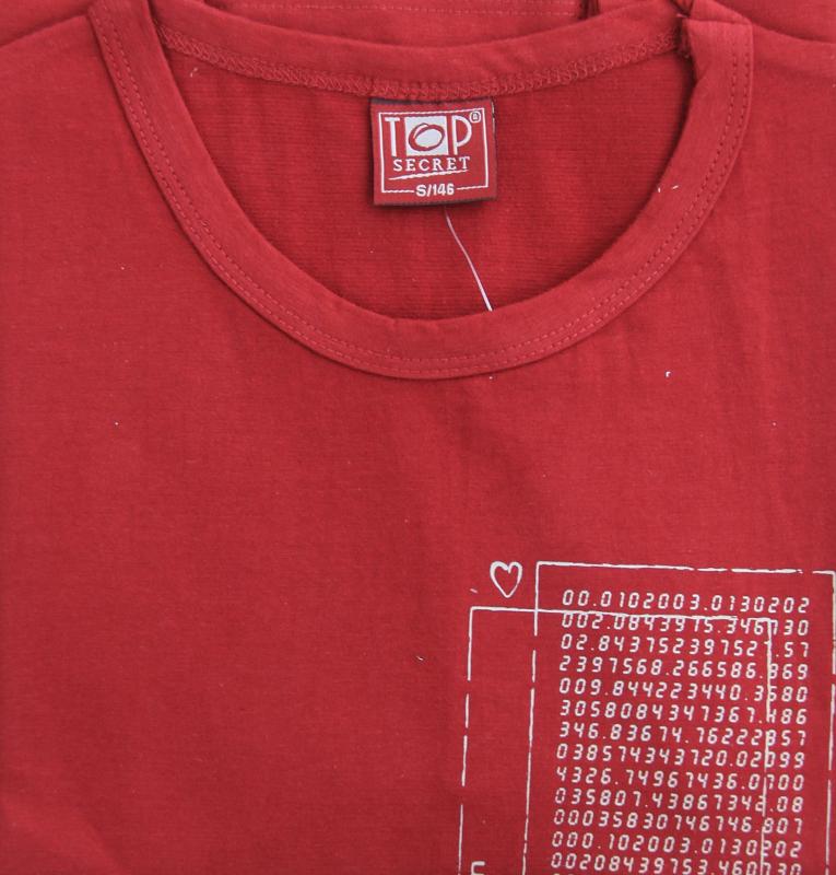 Dívčí tričko PO-3057, krátký rukáv, tmavě modrá, vel. 152