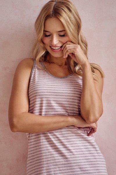 Dámská noční košile 3151-Rosalie, na ramínka, vel. L