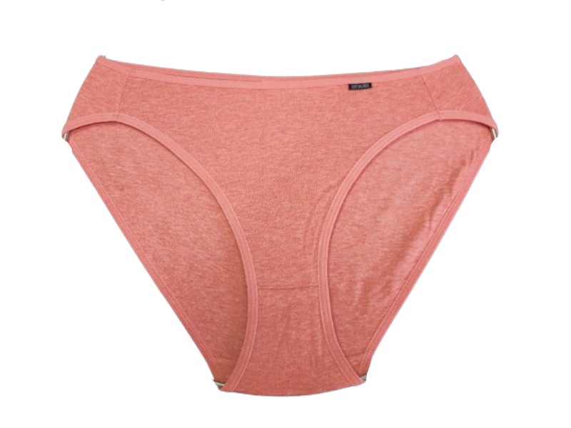 Dámské kalhotky ALH-02, tm. modrý + růžový melír, vel. XL