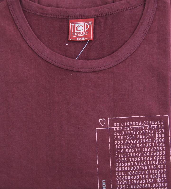 Dívčí tričko PO-3057, krátký rukáv, tmavě modrá, vel. 152