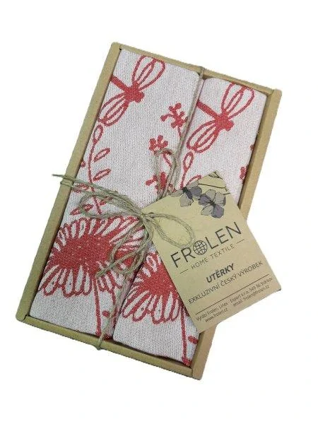 Utěrka Kolsch - 2 ks v eko balení, zelená