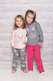 Dětské pyžamo 1167-Oda, dlouhý rukáv, různé barvy, vel. 122, 128, 134, 140