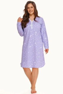 Dámská noční košile 2603-Livia, dlouhý rukáv, vel. XXL