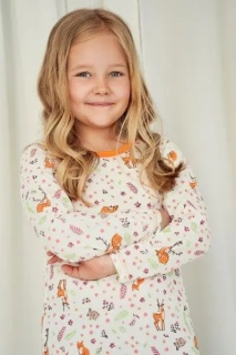 Dětská noční košile 3034/1-Nell, dlouhý rukáv, vel. 128, 134, 140