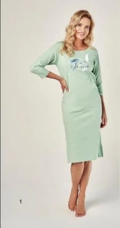 Dámská noční košile 2996-Olympia, 3/4 rukáv, vel. S, M, XL
