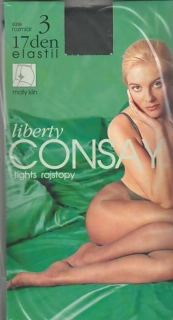 Dámské punčochové kalhoty  Liberty, vel. 2,3,4,5 - 17 den - 5 ks