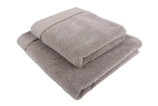 Ručník a osuška z mikrobavlny, světle šedá