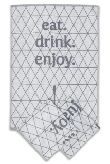 Kuchyňská utěrka Eat-drink.enjoy - balení 3 ks